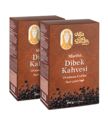 Alia Sultan Mardin Dibek Kahvesi 250 g Paket -(2'li paket) - Alia Sultan