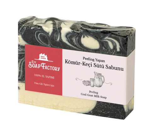 The Soap Factory Artizan Seri Kömür-Keçi Sütü Sabunu 110 g - 2