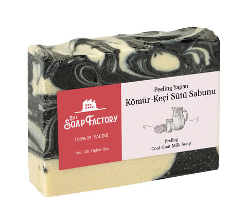 The Soap Factory Artizan Seri Kömür-Keçi Sütü Sabunu 110 g - 1