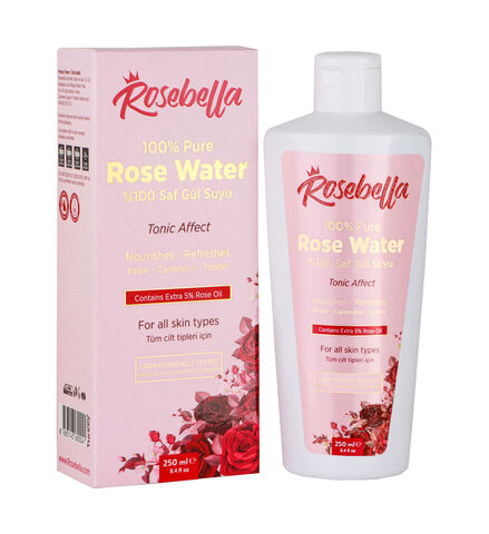 Rosebella Derinlemesine Temizlik Seti Gül Özlü Yüz Temizleme Sütü 200 ml ve Rosebella Gül Suyu 250 ml - 2