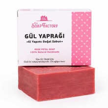 The Soap Factory Klasik Seri El Yapımı Gül Yaprağı Sabunu 110 g x 5 Adet (Toplam 550 g) - 3