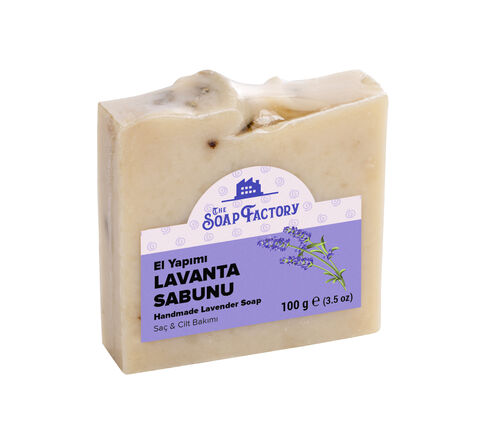 The Soap Factory İpek Seri El Yapımı Lavanta Sabunu 100 g 