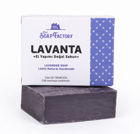 The Soap Factory Klasik Seri El Yapımı Lavanta Sabunu 110 g - 1