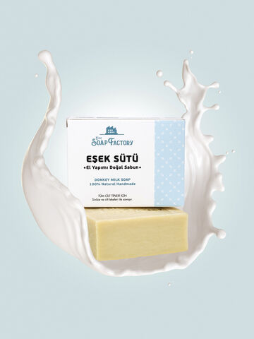 The Soap Factory Klasik Seri El Yapımı Eşek Sütü Sabunu 110 gr - 4