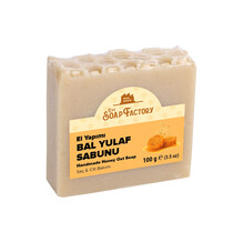 The Soap Factory İpek Seri El Yapımı Bal Yulaf Sabunu 100 g x 3 Adet (Toplam 300 g) - Thumbnail