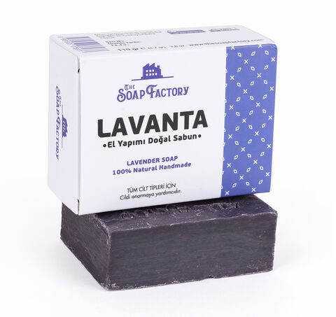The Soap Factory Klasik Seri El Yapımı Lavanta Sabunu 110 g x 3 Adet (Toplam 330 g) - 4